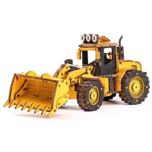 Bulldozer 3D-Holzpuzzle