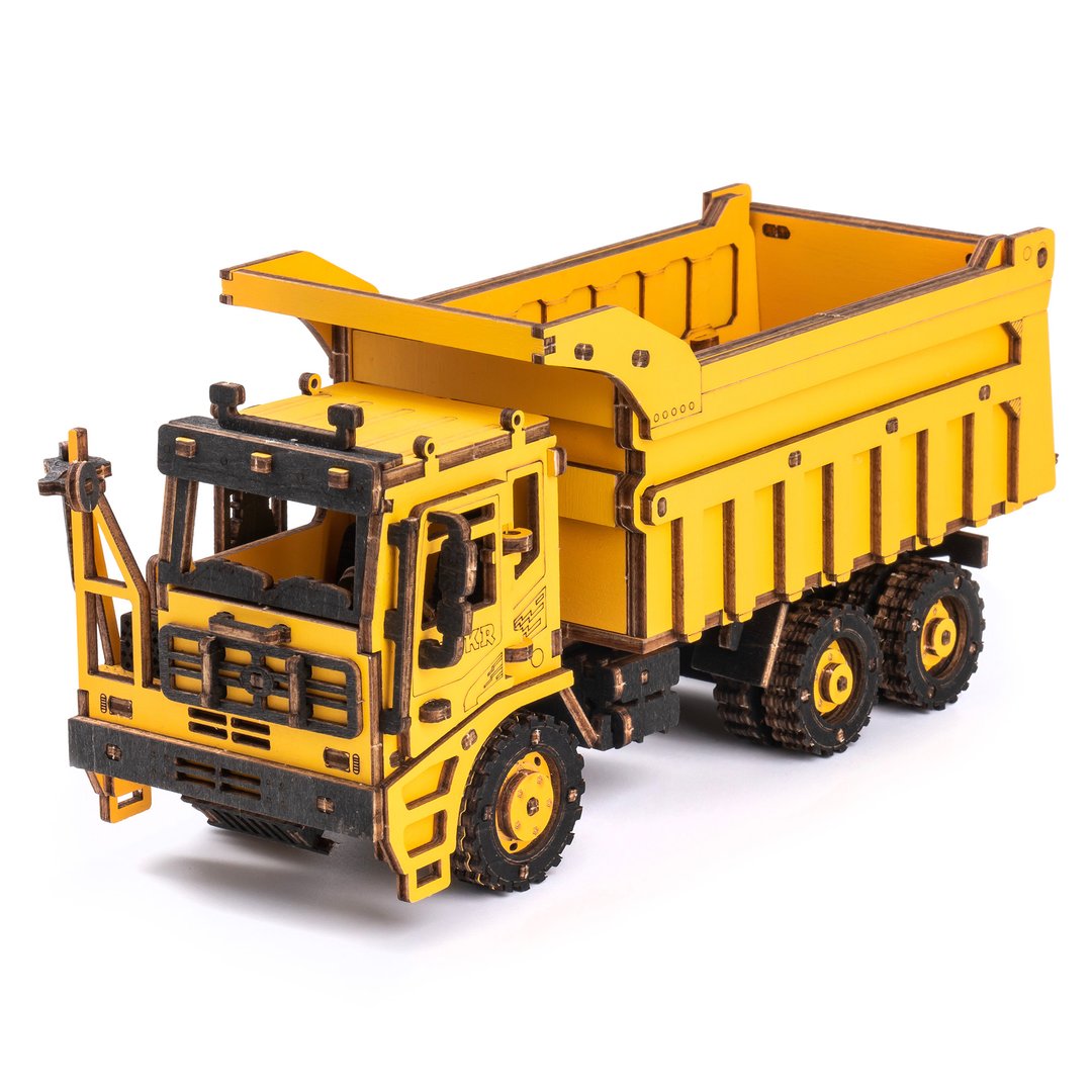 LKW-Kipper 3D-Holzpuzzle