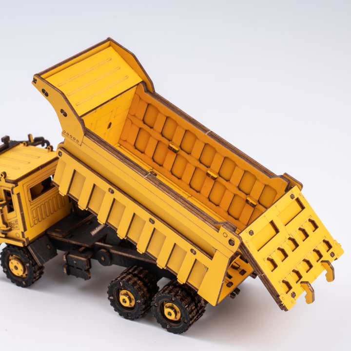 LKW-Kipper 3D-Holzpuzzle