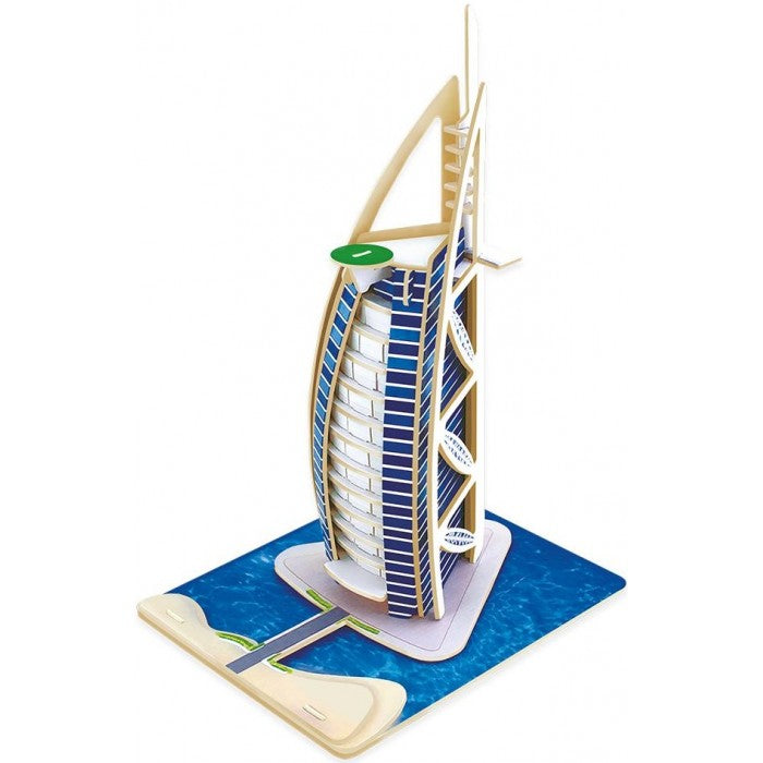 burj al arab holzpuzzle 3d