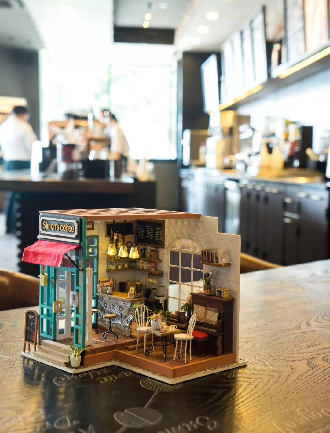 DIY Miniatur Haus Simon's Coffee