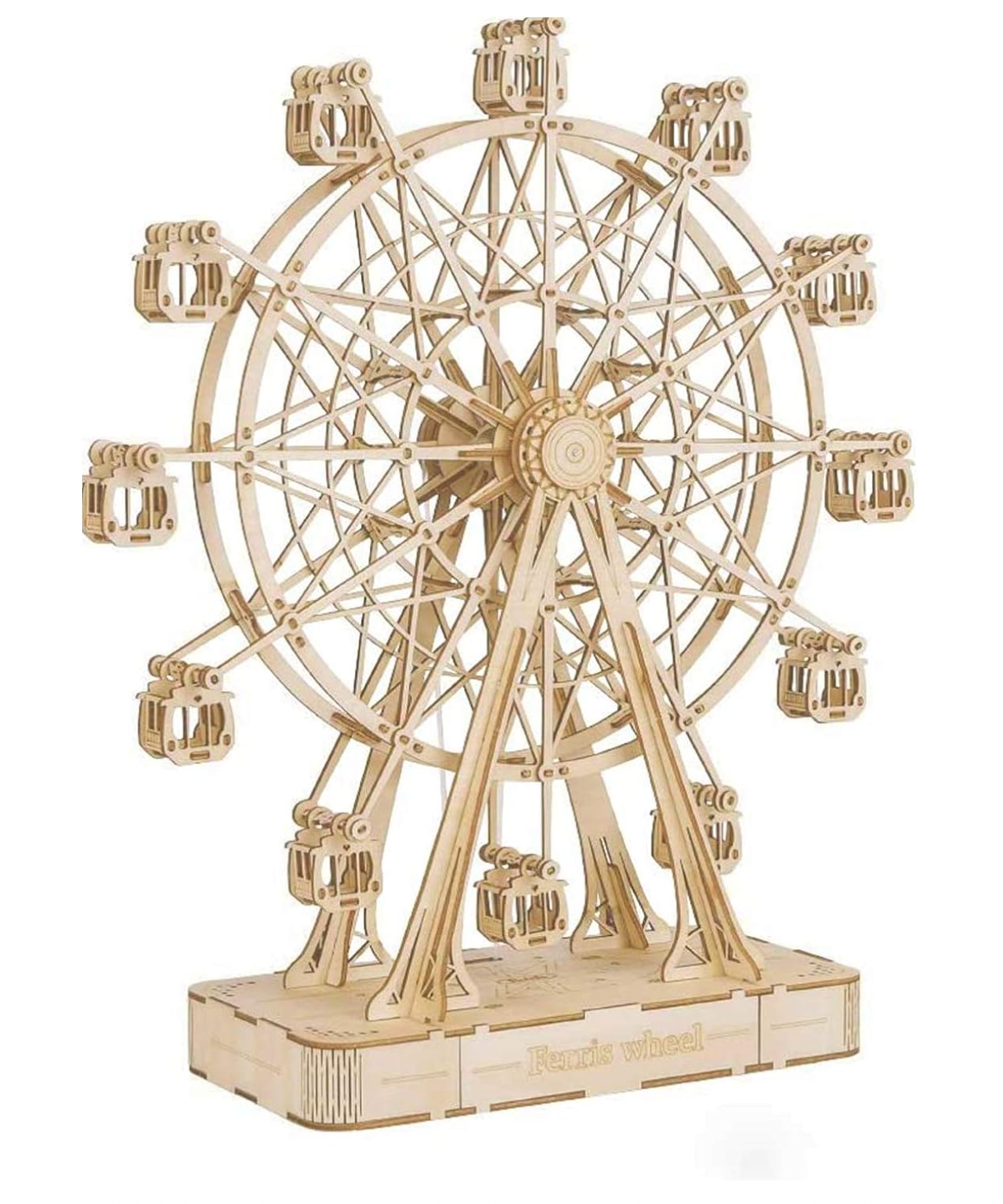 Riesenrad 3D-Holzpuzzle