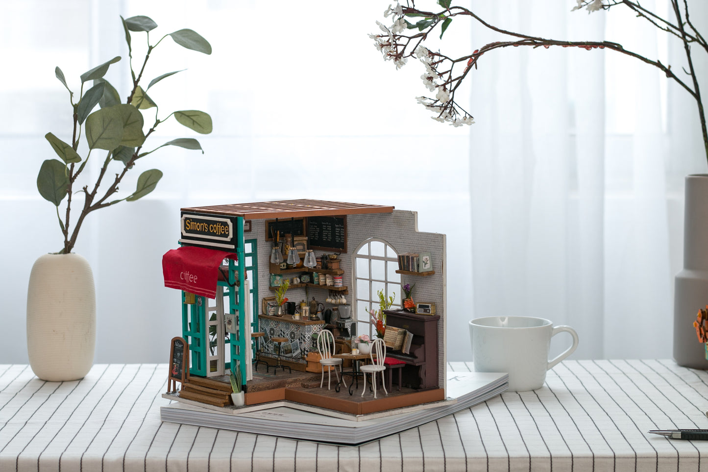 DIY Miniatur Haus Simon's Coffee