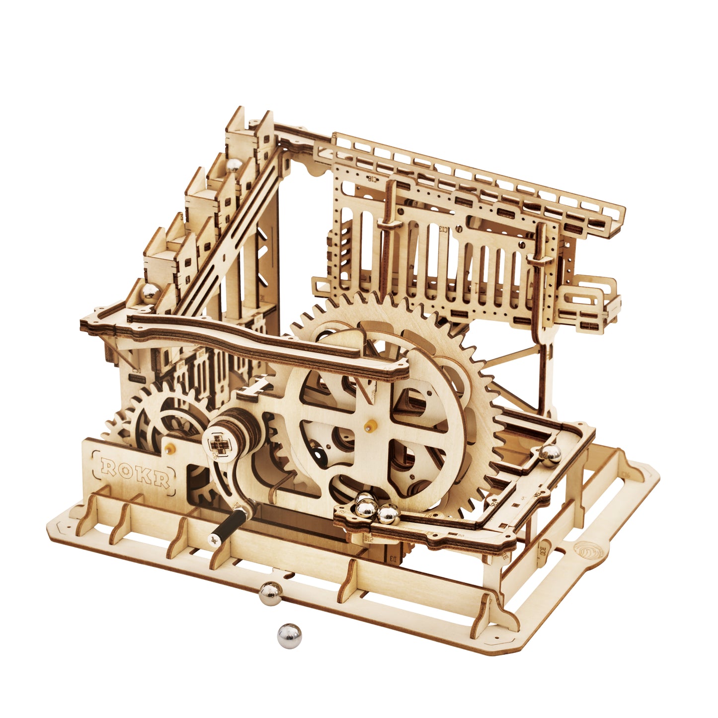 Kugelbahn Squad 3D-Holzpuzzle