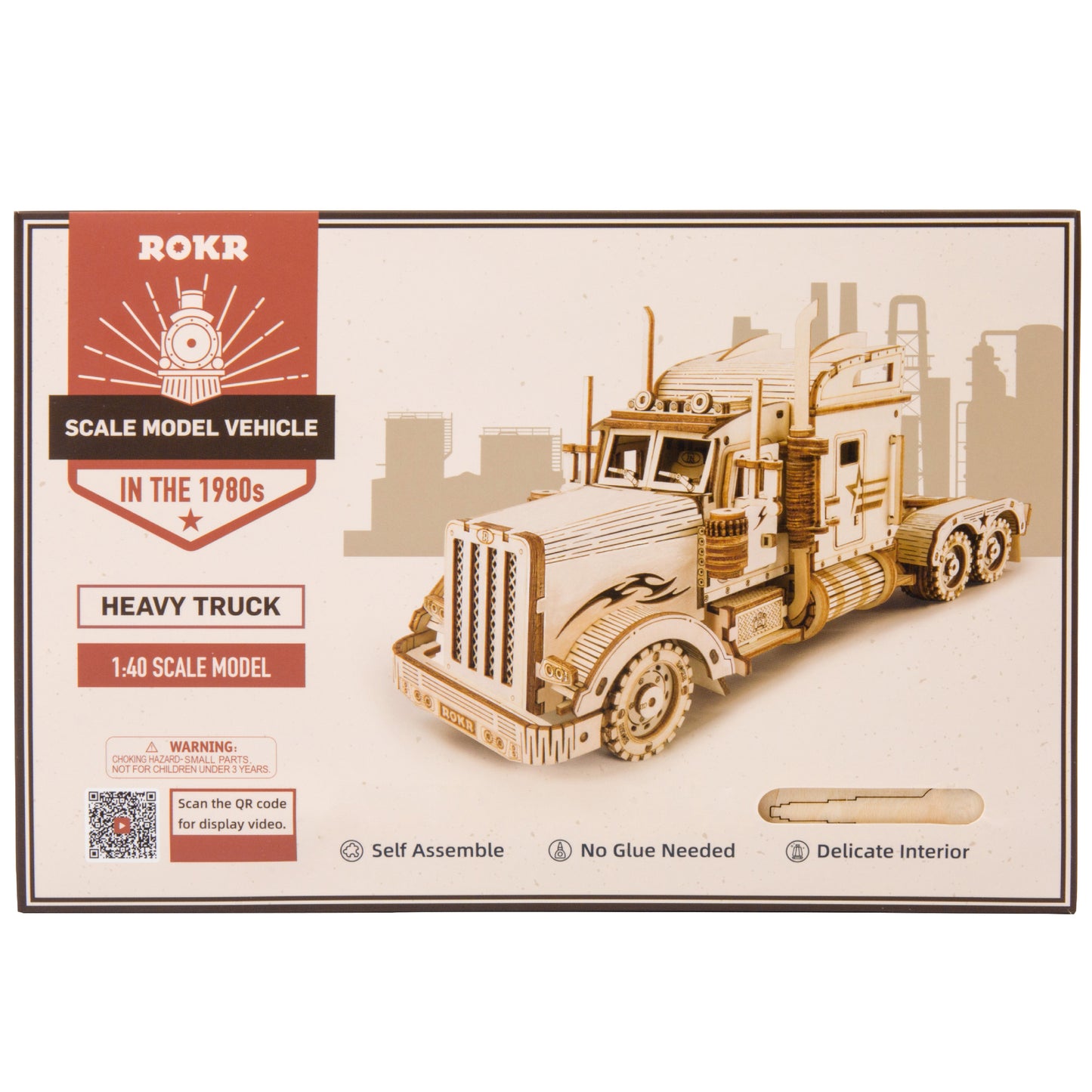 Heavy Truck 3D-Holzpuzzle