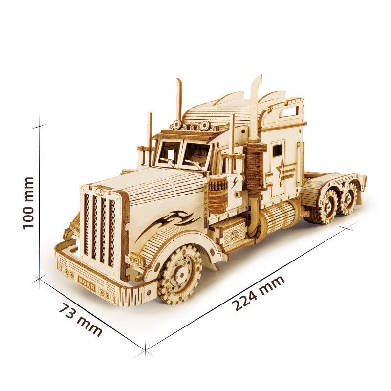 Heavy Truck 3D-Holzpuzzle