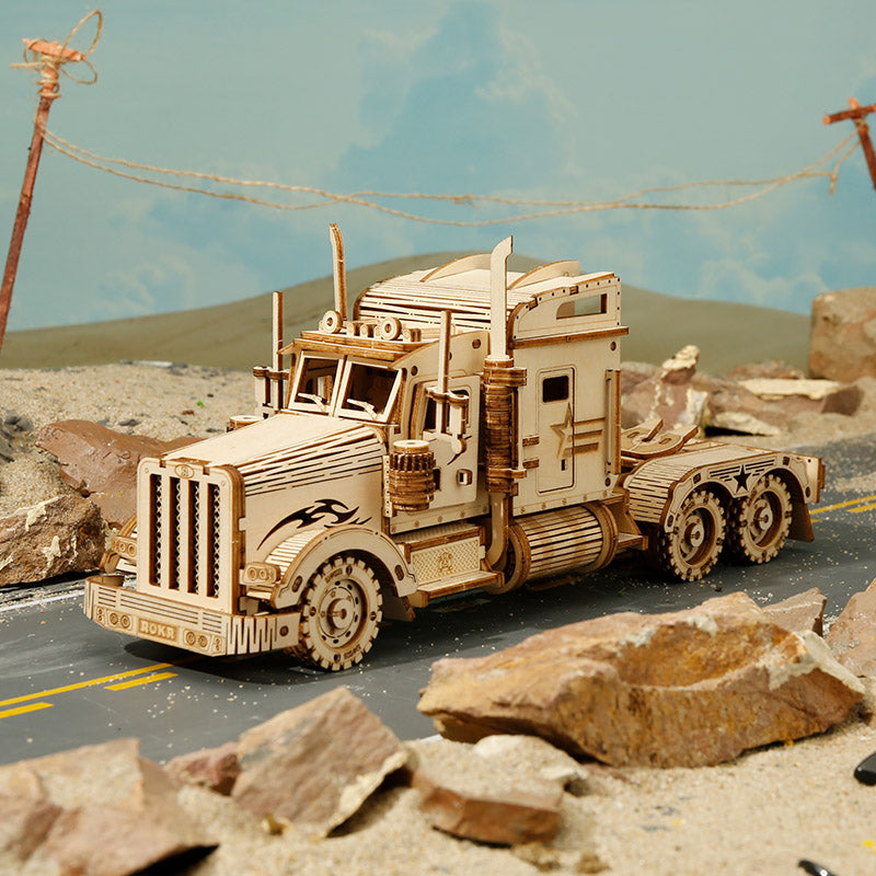 Heavy Truck 3D-Holzpuzzle