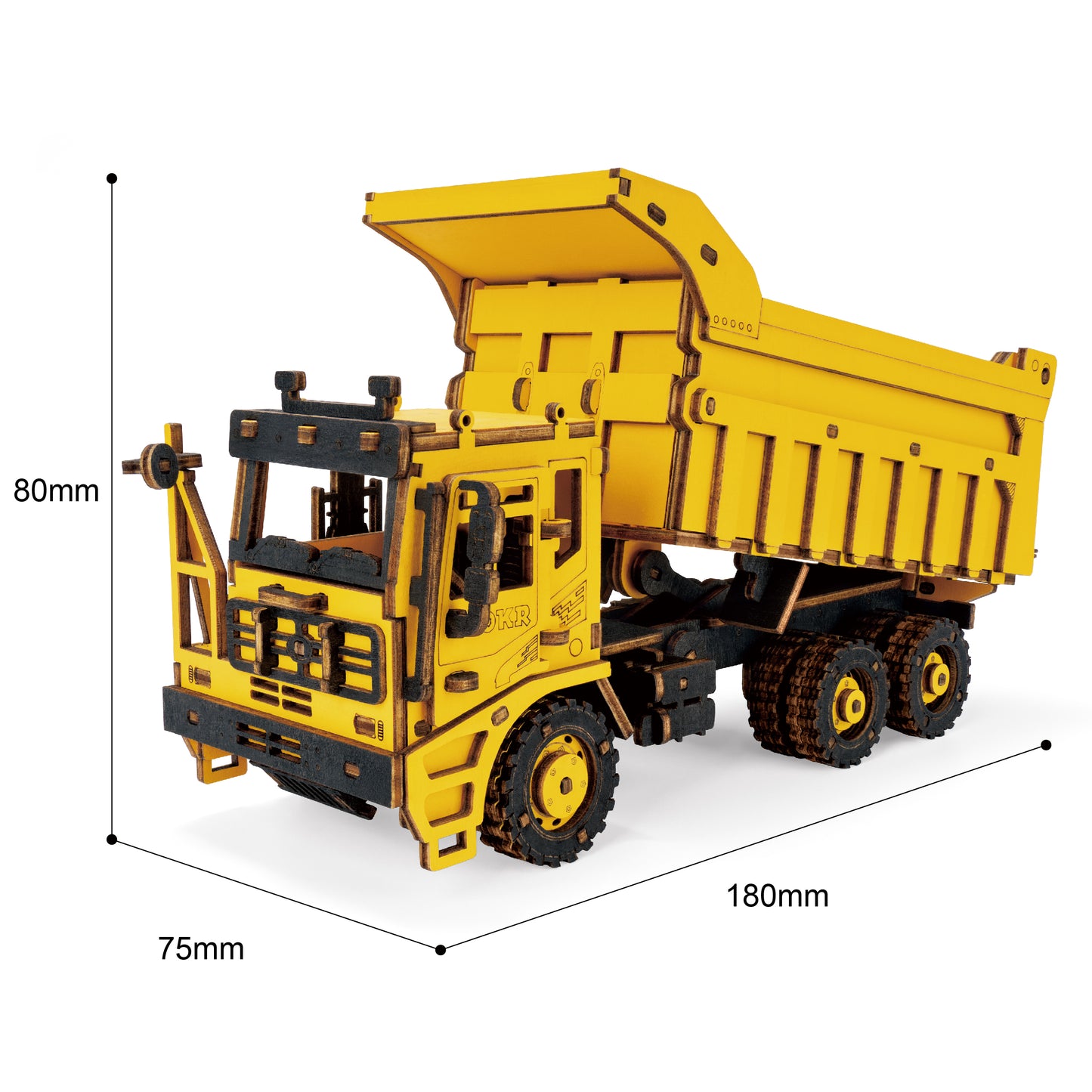 LKW-Kipper 3D-Holzpuzzle