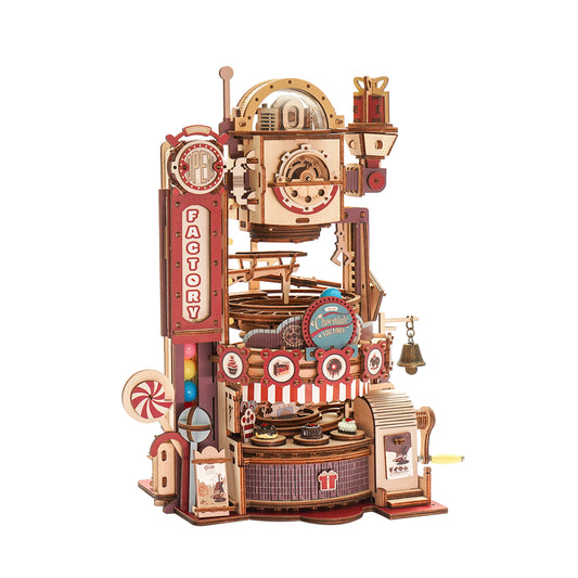 Kugelbahn Chocolate Factory 3D-Holzpuzzle